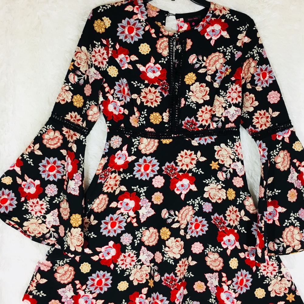 Bell Sleeve Dress